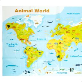 Set de Animales Salvajes Colorbaby Plástico 15 x 10 x 8 cm (4 Unidades)