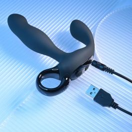 Vibrador anal Playboy Playboy Negro Vibrador anal Playboy Playboy Negro