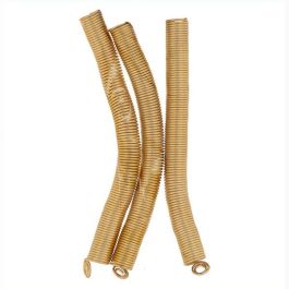 LB Bd004Sxl-Gold Bolitas Spiral Metal Grande Precio: 1.5900005. SKU: S4247396