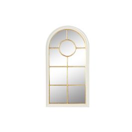 Espejo de pared Home ESPRIT Blanco Dorado Ventana 68 x 4 x 128 cm Precio: 172.49999943. SKU: B1JEMVHLT3