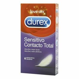 Preservativos Durex Sensitivo Contacto Total 6 Piezas 1 Pieza Preservativos Durex Sensitivo Contacto Total 6 Piezas 1 Pieza