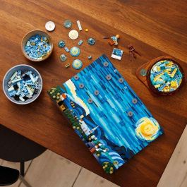 LEGO Ideas 21333 Vincent Van Gogh La Noche Estrellada Set de Construcción 3D - 2316 Piezas para Adultos LEGO Ideas 21333 Vincent Van Gogh La Noche Estrellada Set de Construcción 3D - 2316 Piezas para Adultos