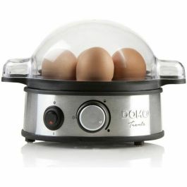 Domo DO9142EK Huevera eléctrica con temporizador para 1-7 huevos, cocción ajustable (pasados, semiduros, duros), 400W, Acero inoxidable Precio: 37.50000056. SKU: B1A73WQJ8M