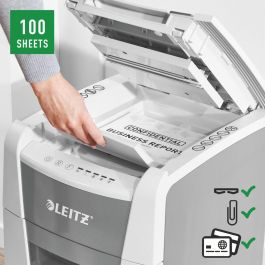 Trituradora de Papel Micro Corte Leitz IQ 100 Autofeed