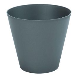 Plastiken Cono de Inyección Tes Maceta Antracita Ø32x29cm 17,5L