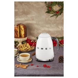 Smeg KLF03WHEU Hervidor Eléctrico 1.7L 2400W Blanco