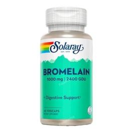 SOLARAY Bromelain 60 Cápsulas para Función Digestiva Normal - 1000mg de Bromelina del Tallo de Piña Precio: 28.5000001. SKU: B18H34VG92