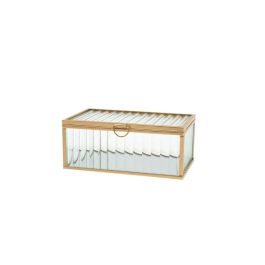 Joyero Glam DKD Home Decor Transparente Dorado 11 x 6 x 15 cm (4 Unidades) Precio: 38.50000022. SKU: B18PKVZP5F