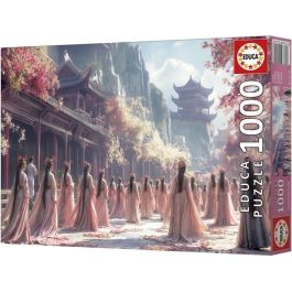Educa Puzzle 1000 piezas Las Geishas +14 años con cola FIX PUZZLE®