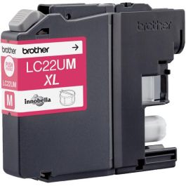 Brother LC-22UM Cartucho de Tinta Magenta Original XL Alto Rendimiento para MFC-J985DW 1200 páginas