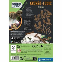 Clementoni Archéo Ludic Estegosaurio: Kit Arqueología para Excavación de Esqueletos de Dinosaurio con Herramientas y App de Realidad Aumentada Clementoni Archéo Ludic Estegosaurio: Kit Arqueología para Excavación de Esqueletos de Dinosaurio con Herramientas y App de Realidad Aumentada