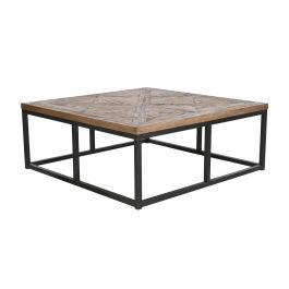 Mesa Centro Shabby DKD Home Decor Natural Negro 120 x 47.5 x 120 cm Precio: 612.49999987. SKU: B1FSV5ZW4R