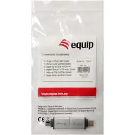 EQUIP Adaptador USB-C a USB 3.0 Plata 2er-Pack