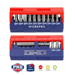 Workpro Juego de 13 Puntas de Destornillador Métrico Cromo Vanadio 25 mm con Soporte Magnético Precio: 6.7899997. SKU: B1BZTB22DK