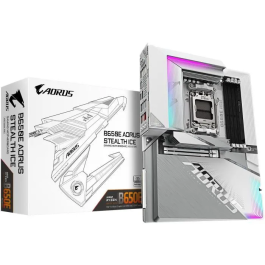 Gigabyte B650E AORUS STEALTH ICE Placa base ATX AM5 DDR5 Wi-Fi 7 2.5GbE para AMD Ryzen Serie 9000 Precio: 320.49999993. SKU: B1F8KWPD8C