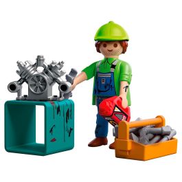 Playmobil 72031 - Figura Mecánico Special Plus, Juguete de Construcción y Rol para Niños +4 Años