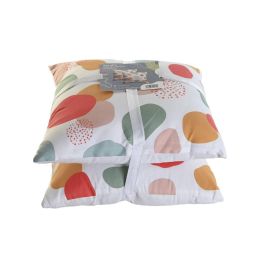 DKD Home Decor Cojin Tropical Multicolor 8 x 45 x 45 cm Set de 2