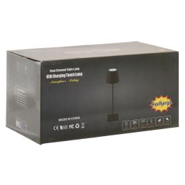 DKD Home Decor Lampara Tactil Urban Dorado Plateado 11 x 37 x 11 cm (6 Unidades)