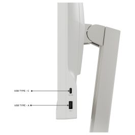 Lenovo C24d-20 Monitor 61cm/24" 1920x1200 WUXGA IPS 16:10 5ms 60Hz HDMI DVI VGA Gris Blanco