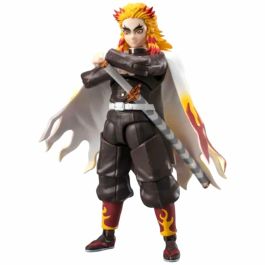 Bandai BAN1736489429386 Figura articulada Ultimate Legends HD Demon Slayer Kyojuro Rengoku 12 cm