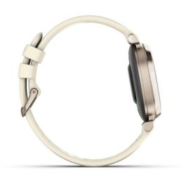 Reloj conectado - GARMIN - Lily 2 - 25,4 x 21,3 mm - Oro crema con correa en blanco coco