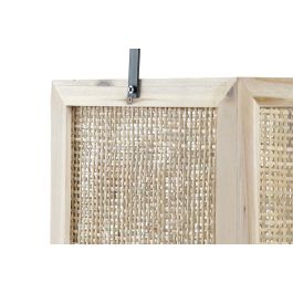 DKD Home Decor Farola Balines Natural Negro 21.3 x 61 x 20.5 cm