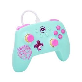 Power A Mando con Cable NSGP0146-01 Enhanced para Nintendo Switch, con Cable USB-C de 3 Metros