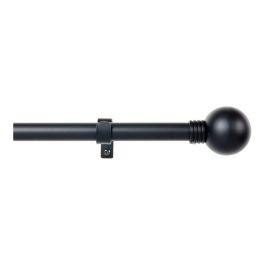 Cintacor - Stor Planet Kit Barra Cortina Anillo Negro Extensible 110-200 cm Acabado Satinado Precio: 23.59000028. SKU: S7910875