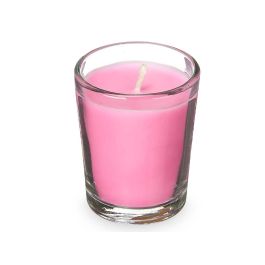 Set 6 Velas Vaso Vidrio Orquidea Acorde 16X6CM (12 Unidades) Set 6 Velas Vaso Vidrio Orquidea Acorde 16X6CM (12 Unidades)
