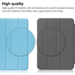 CoreParts For Apple iPad 10th Gen 10.9-inch (2022) Tri-fold Caster Hard Shell Cover with Auto Wake Function - Sky Blue