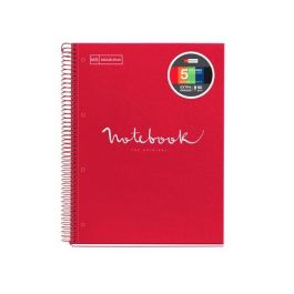 Bloc Miquelrius Emotions Notebook 5 Micro.Tapa Extra A4 120H 90G Cuadric.5X5 Rojo 5 unidades Precio: 35.50000003. SKU: B1BY3ZY8HB