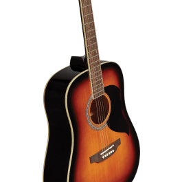 EKO Ranger VI Guitarra Acústica Dreadnought Brown Sunburst Cuerpo de Abeto y Tilo Mástil de Abedul