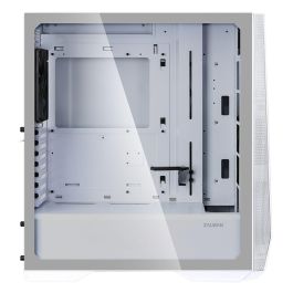 Zalman Z9ICEBERG-WH Carcasa PC Torre Media Z9 Iceberg E-ATX/ATX/mATX/mITX Blanca sin Fuente con USB-C y Vidrio Templado