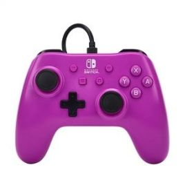 Power A NSGP0143-01 Mando con Cable para Nintendo Switch - Grape Morado