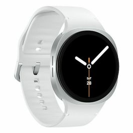 Samsung Galaxy Watch8 44 mm Wi-Fi EU silver white Reloj inteligente con GPS, monitor de frecuencia cardíaca y 32 GB de memoria