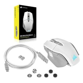 Gaming Mouse - Wireless - Corsair - M65 RGB Ultra Wireless - White - (CH -9319511 -EU2)