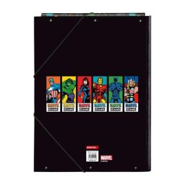 Carpeta Clasificadora The Avengers Super heroes Negro A4