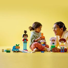 LEGO 10423 DUPLO My Town Set Personajes para Construir, Diferentes Emociones, Juguete Infantil con 71 Ladrillos y 5 Figuras