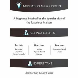 Lalique Encre Noire Sport Eau de Toilette Vaporizador para Hombre 100 ml. Un aroma amaderado fresco con carácter, ideal para el hombre moderno y elegante.