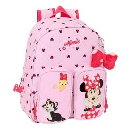 Mochila Safta Infantil Bolsillos Adaptable A Carro Minnie Mouse Nalve 340x280x100 mm