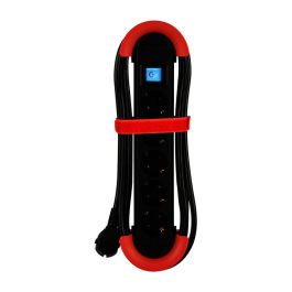 Bachmann 500.100 Enchufe Múltiple de Sobremesa con 5 Contactos Schutzkontakt (Schuko), Interruptor y Luz Indicadora, Cable de 5m, Color Rojo, para Uso Interior Precio: 42.0112. SKU: B1GDPTX3LQ