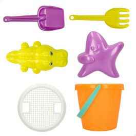 Set de Juguetes de Playa Colorbaby Ø 18 cm Polipropileno (15 Unidades)