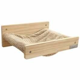 Hamaca de pared para gatos - KERBL - TIMBER - 38 x 33,5 x 16 cm - Madera maciza - Tejido de felpa Precio: 35.69000028. SKU: B15L793KA5