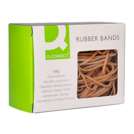 Q-connect Gomillas 100 gr 80 x 2 mm