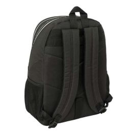 Mochila Escolar Eckō Unltd. Worldwide Negro 32 x 44 x 16 cm