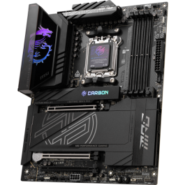 MSI Placa Base MPG X870E Carbon WiFi AMD AM5 X870 4DDR5 LAN 5G WiFi 7 BT 5.4 ATX 911-7E49-014