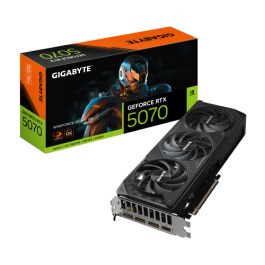 Gigabyte 9VN5070WO-00-G10 Tarjeta Gráfica GeForce RTX 5070 WindForce OC SFF 12GB GDDR7 NVIDIA DLSS 4 PCI-E 5.0