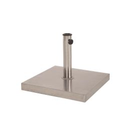 DKD Home Decor Base Parasol Terraza y Jardín Inox Plateado 45x45x35 cm Precio: 58.59000048. SKU: S3038645