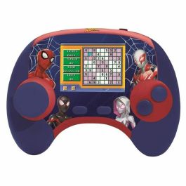 Lexibook Consola Educativa Bilingüe Francés/Inglés Spiderman JCG100DPi1 Azul/Rojo Pantalla LCD 2,8 Pulgadas