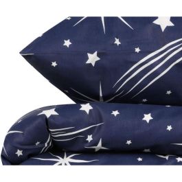 Blanc ASI8681875028423 - Juego de Cama Blanco 220x240 cm con 2 Fundas de Almohada 60x60 cm, 65% Algodón y 35% Poliéster